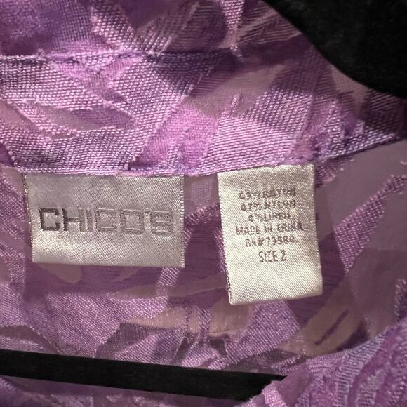 Chico’s top size large - Picture 2 of 2
